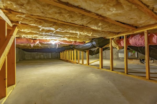 Crawl Space Insulating