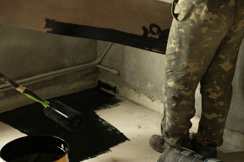 Sealant Installation on Basement Walls